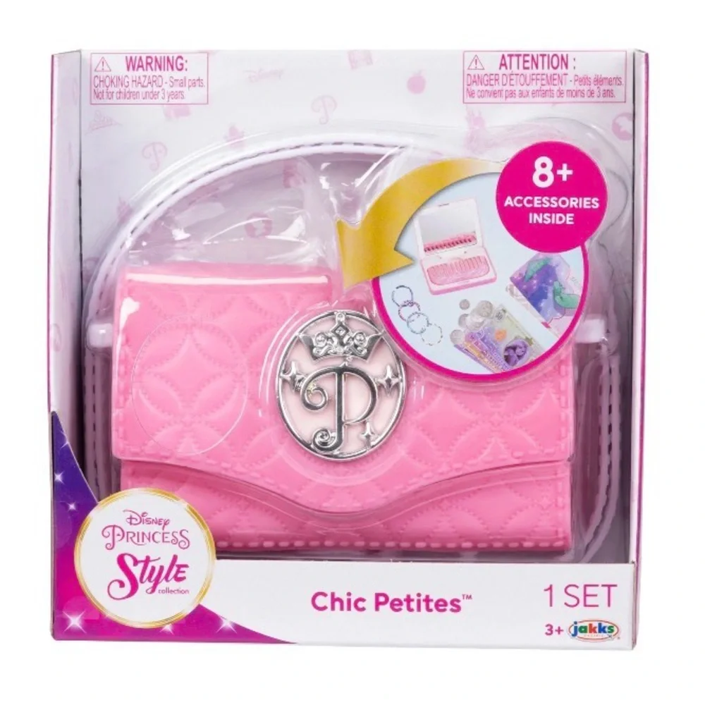 Set3-👛👛👛Disney Princess Chic Petites Set - Pink and Gold